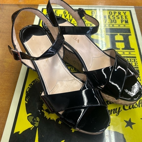 Prada Shoes - Prada wedge heels in a size 40- 9 in women.